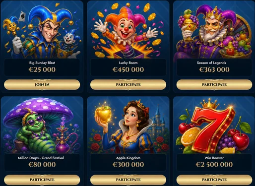 sherluck casino tournaments